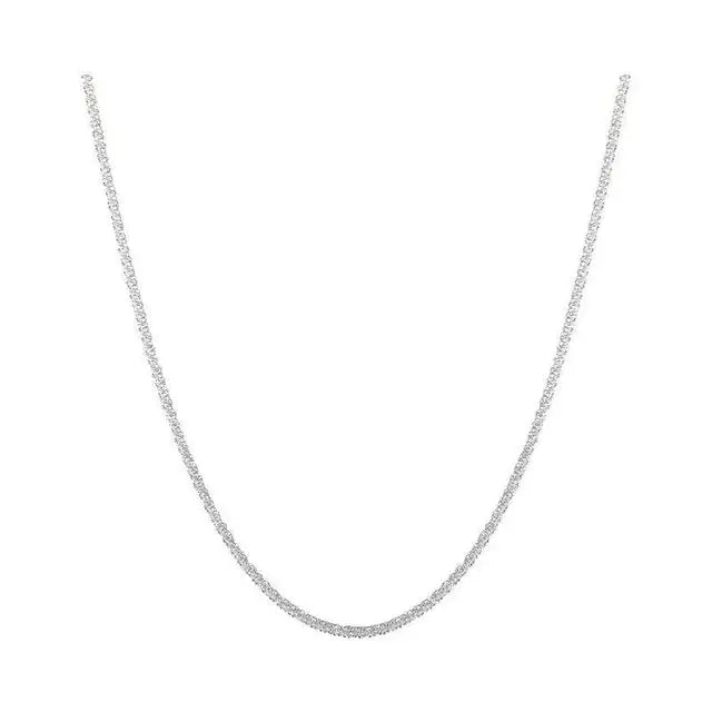 New Popular Silver Colour Sparkling Clavicle Chain Fair Prices Online