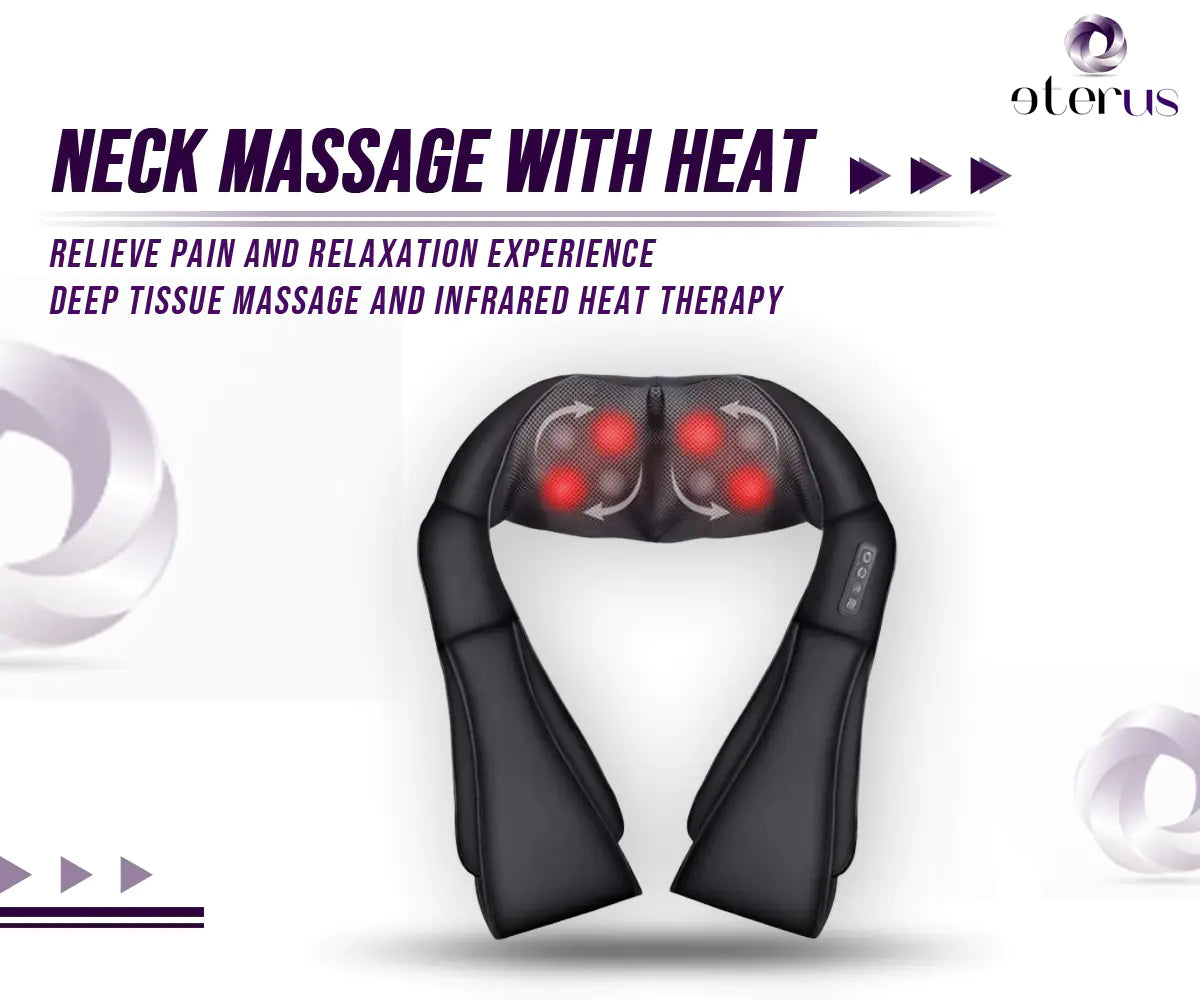 Neck and Shoulder Massager w/Heat Fair Prices Online