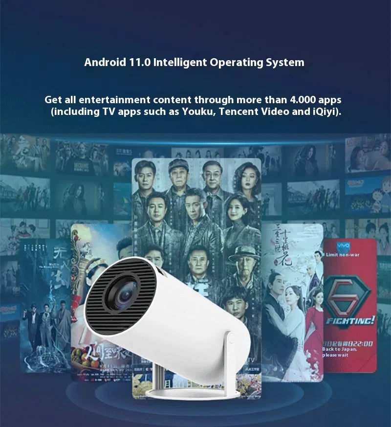 Portable 180° Home Projector Fair Prices Online