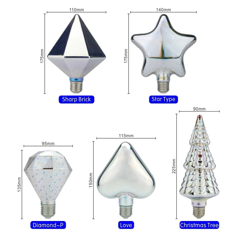 3D Decorative LED 6W Light Bulb Fair Prices Online