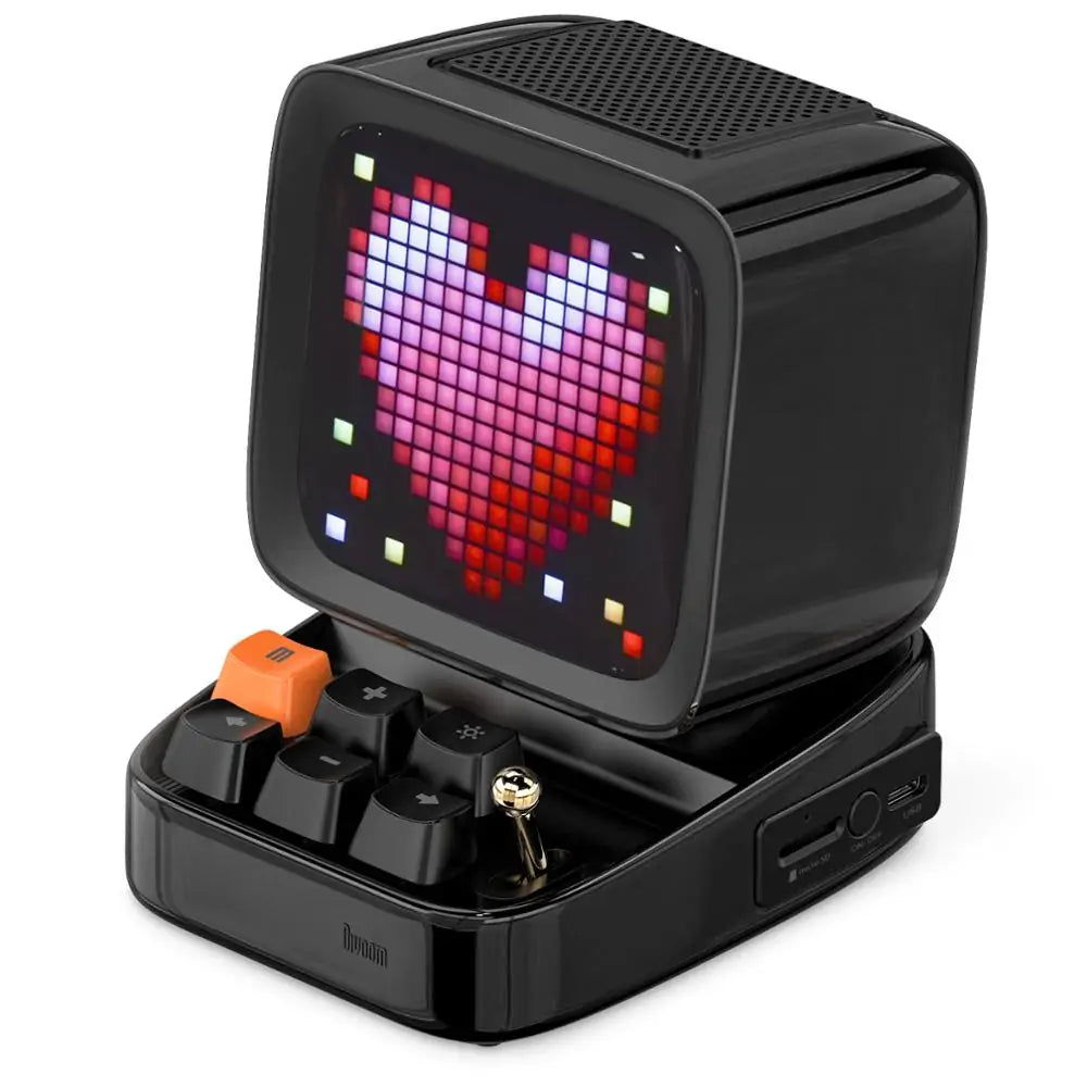 Retro Pixel Art Bluetooth Speaker and Alarm Clock Fair Prices Online