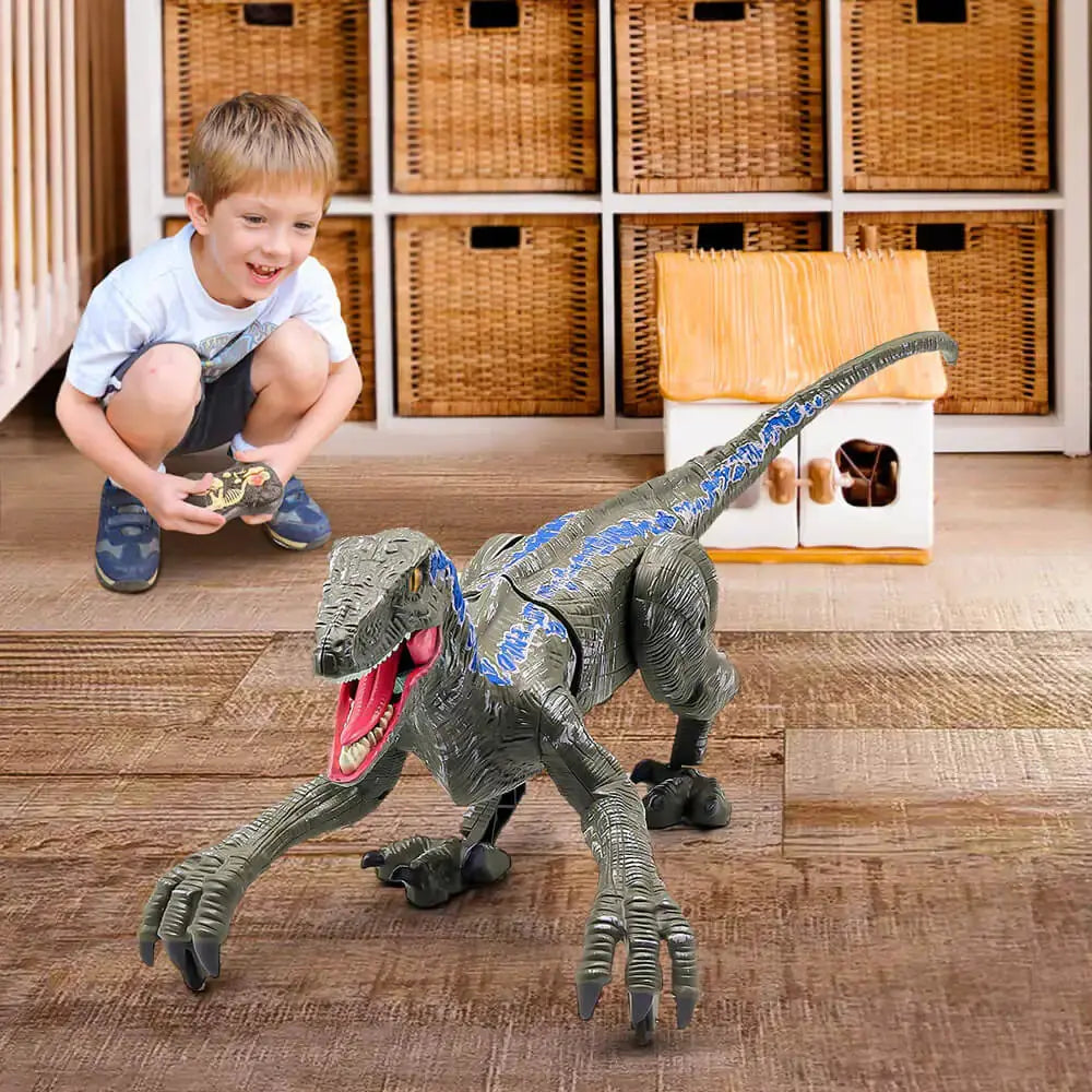 RC Electric Walking Jurassic Dinosaur Simulation Velociraptor Fair Prices Online