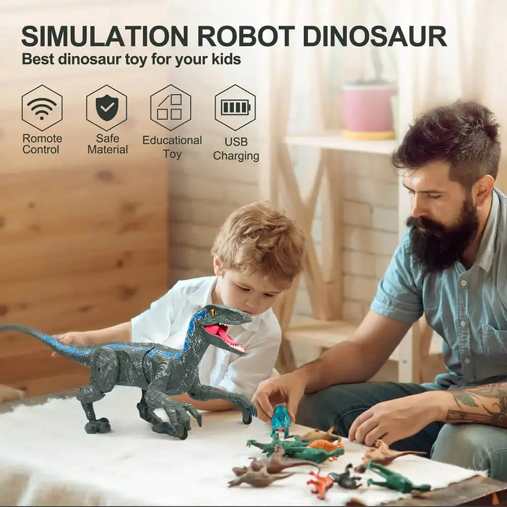 RC Electric Walking Jurassic Dinosaur Simulation Velociraptor Fair Prices Online