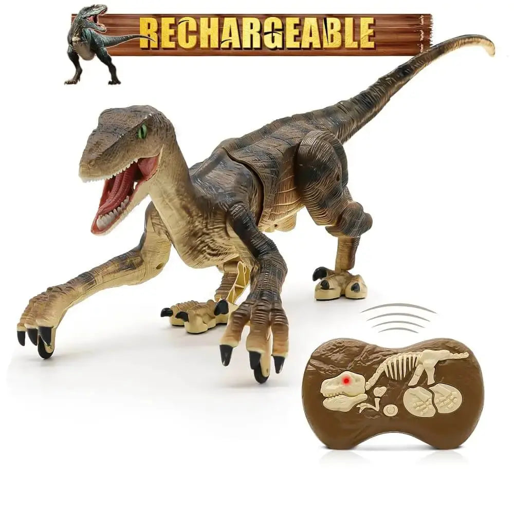 RC Electric Walking Jurassic Dinosaur Simulation Velociraptor Fair Prices Online