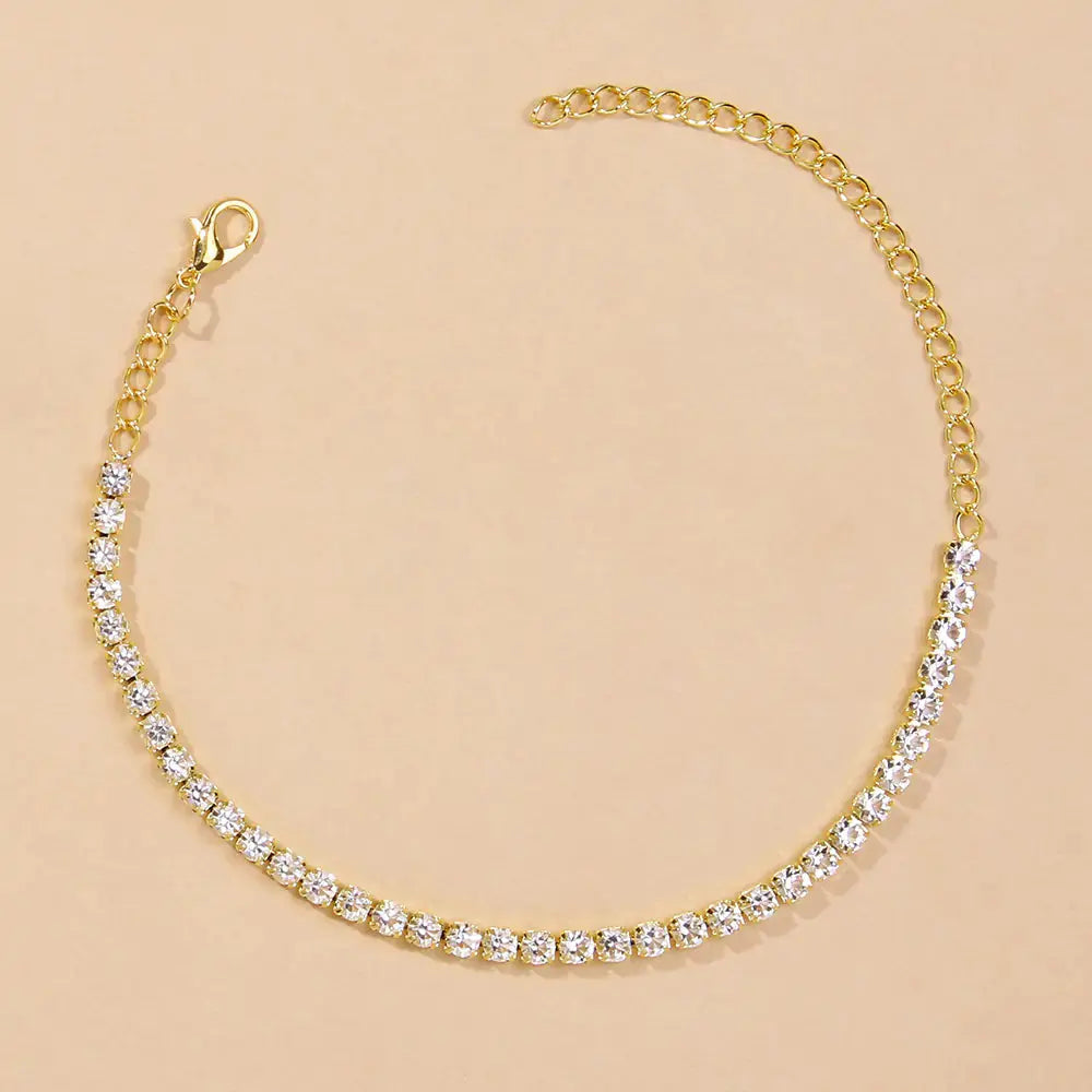 Rhinestone Anklet Fair Prices Online