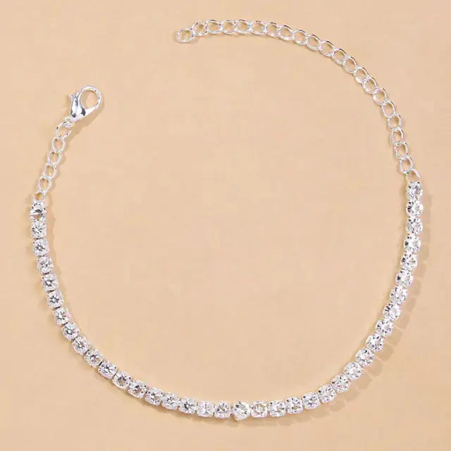 Rhinestone Anklet Fair Prices Online