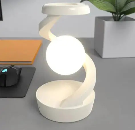 Rotating Moon Desk Lamp with Wireless Charging & Sensor Control Fair Prices Online