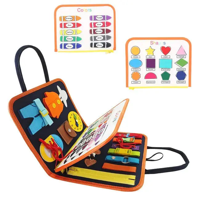 Toddler's Montessori Educational Busy Board Fair Prices Online