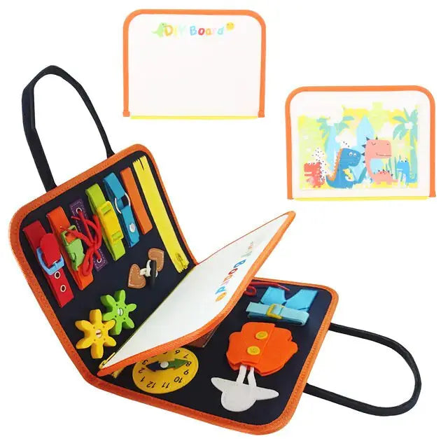 Toddler's Montessori Educational Busy Board Fair Prices Online