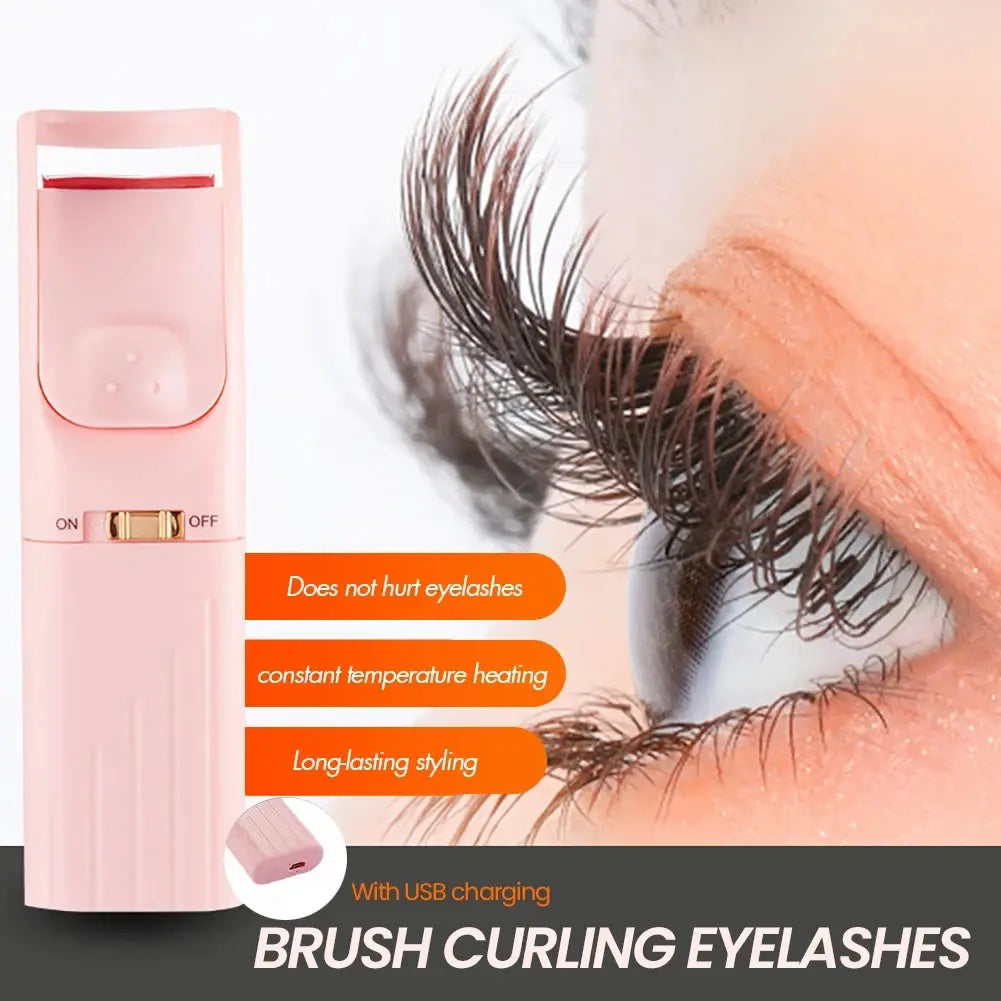 Portable USB Rechargeable Electric Eyelash Curler Fair Prices Online