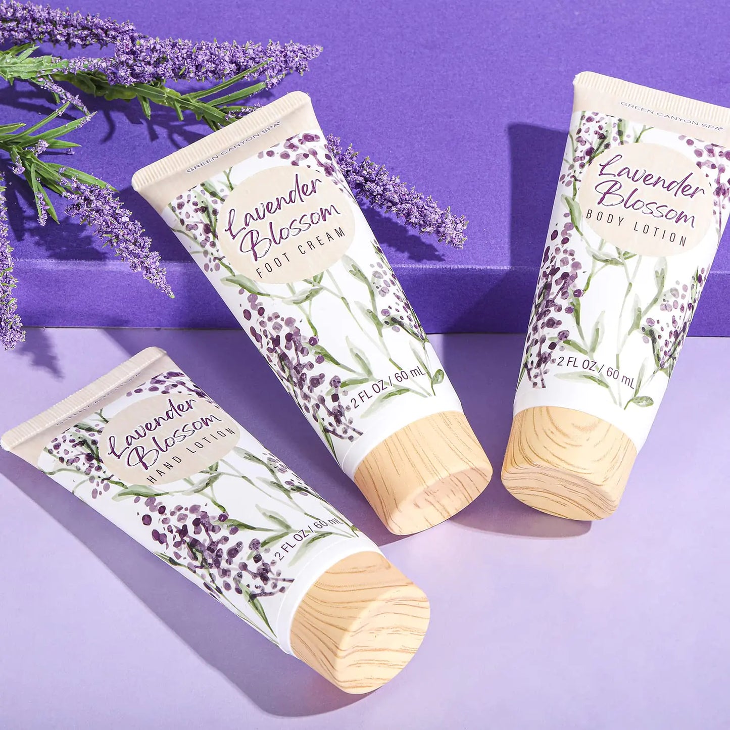 Green Spa Lavender Gift Basket Fair Prices Online