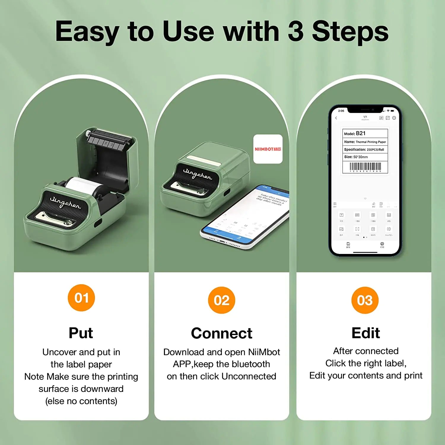 Portable Wireless Label Printer Fair Prices Online