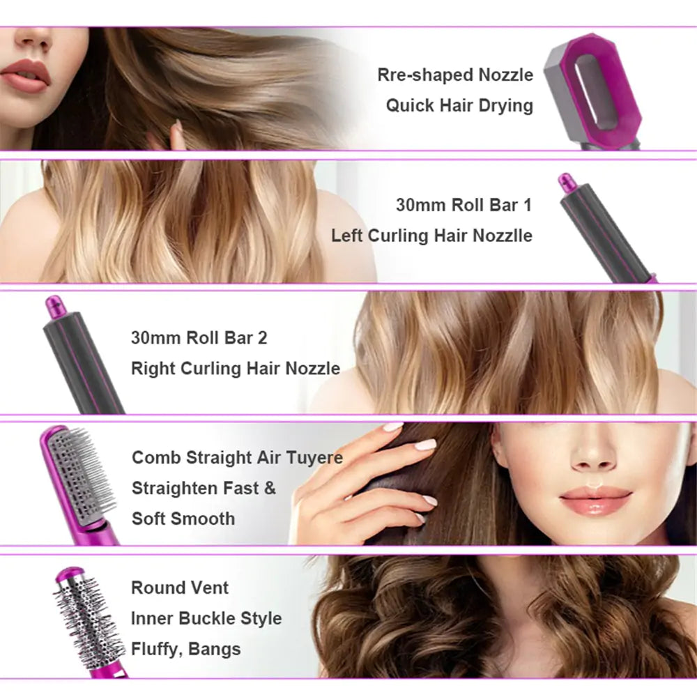 5 In 1 Hair Curler and Straightener Fair Prices Online