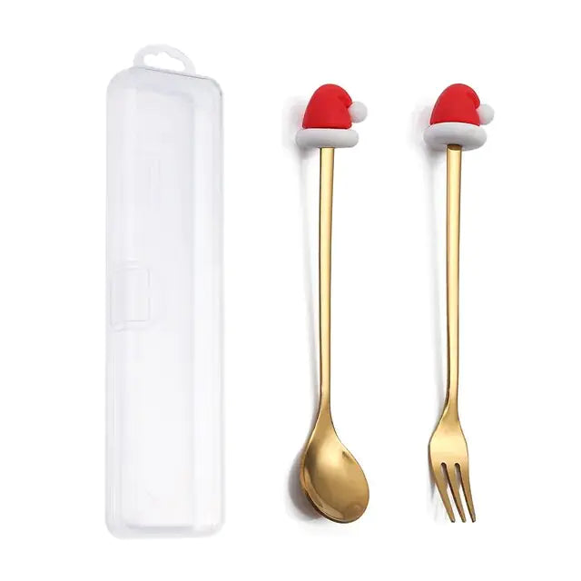 Christmas Cutlery Set: Festive Spoon and Fork Fair Prices Online