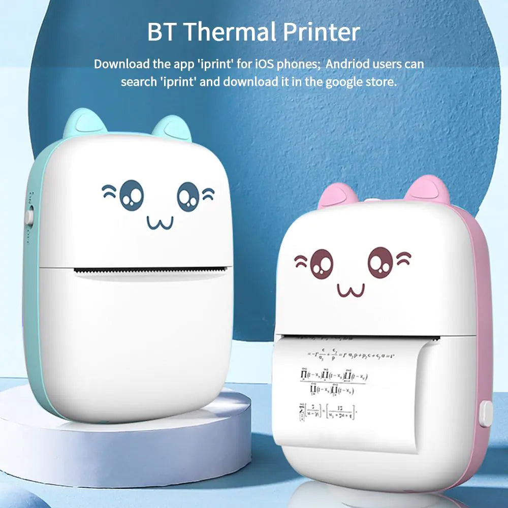 Bluetooth-Compatible Mini Thermal  Printer Fair Prices Online