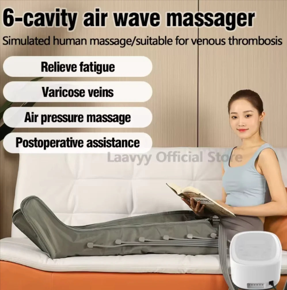 Professional Electric Air Pressure Leg Massager for Calf and Thigh Muscle Relaxation Therapy Fair Prices Online