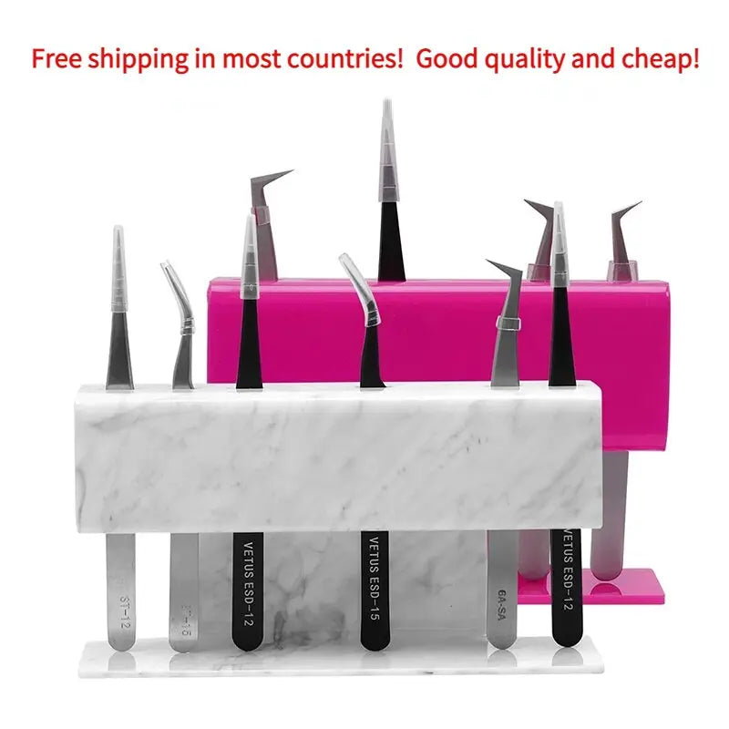 Acrylic Eyelash Tweezers Holder - Fair Prices Online