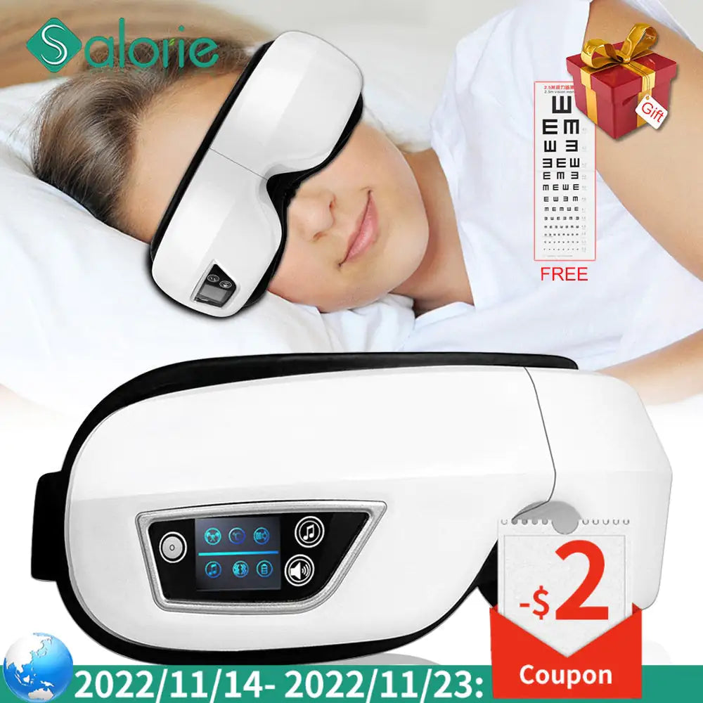 Electric Vibration Bluetooth Eye Massager Fair Prices Online