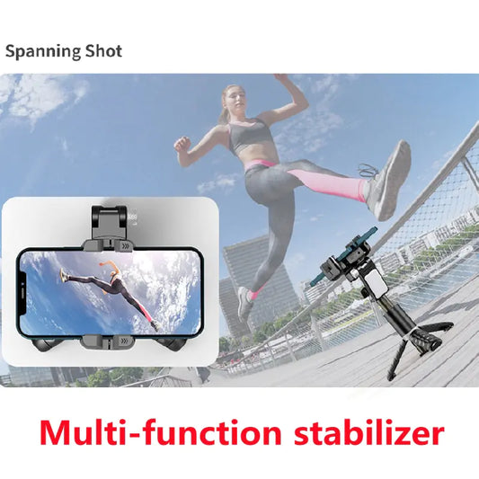 360 Rotation Gimbal Stabilizer Selfie Stick Tripod Fair Prices Online