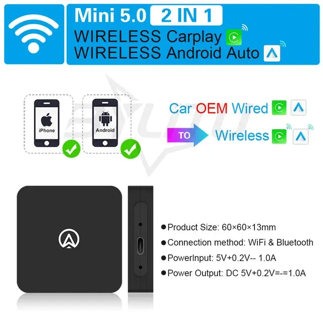 Wireless CarPlay Activator For OEM Car Screens Fair Prices Online