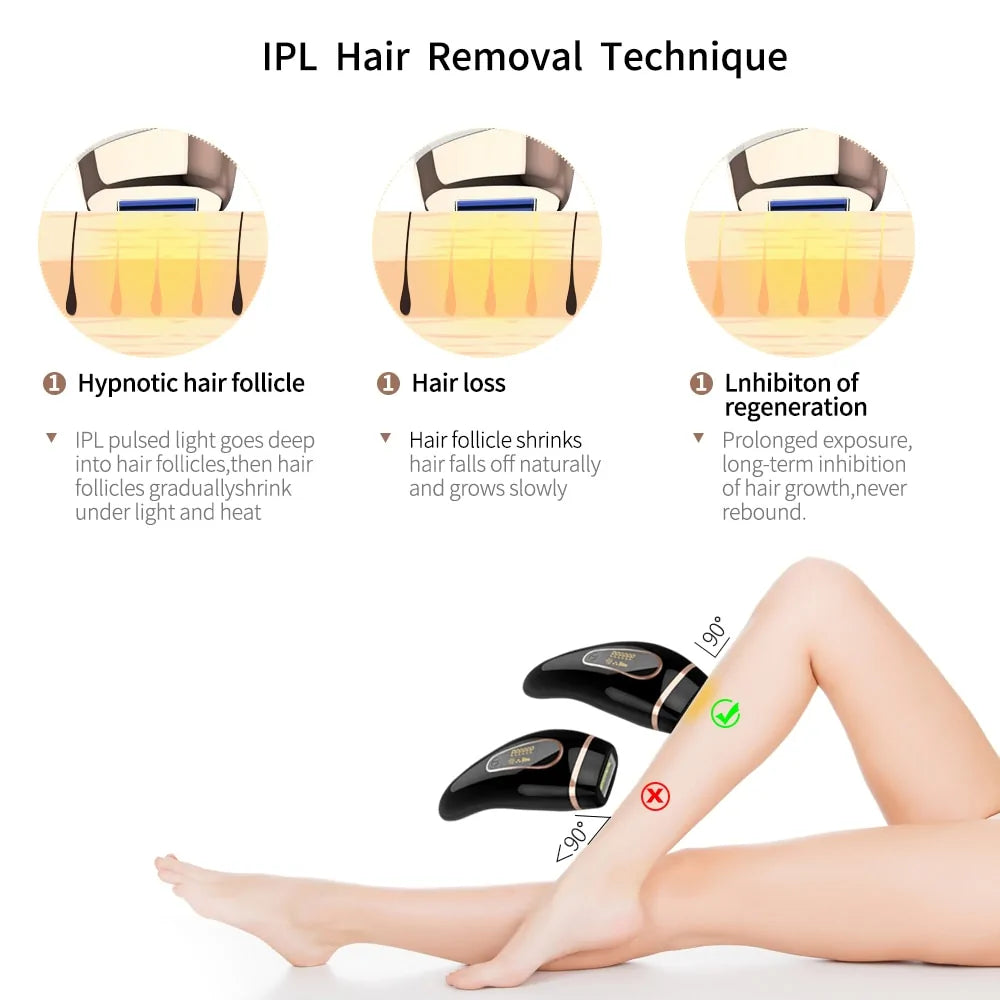 990000 flash professional permanent IPL epilator laser hair removal Fair Prices Online