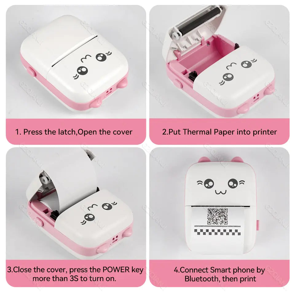 58mm Mini Label Printer Smart Pocket Fair Prices Online