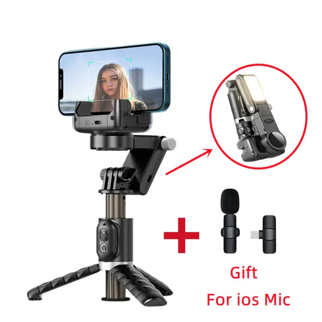 360 Rotation Gimbal Stabilizer Selfie Stick Tripod Fair Prices Online