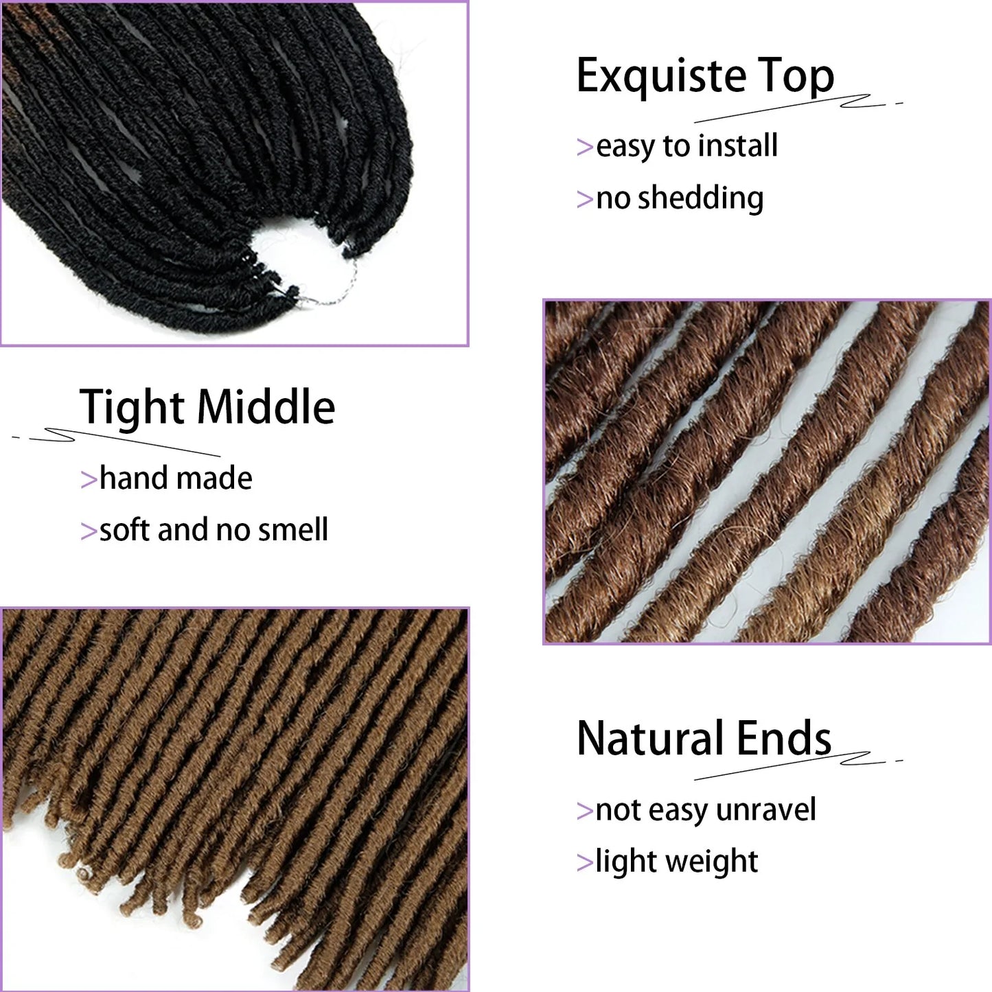 Synthetic Dreadlocks Hair Extensions Fair Prices Online