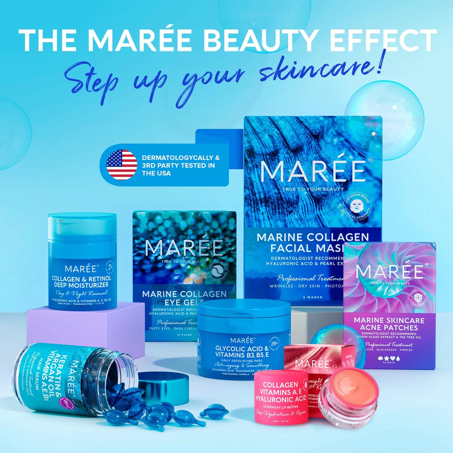 MAREE Hair Mask for Dry and Damaged Hair with Keratin, Biotin, and Coconut Oil - Deep Conditioner for All Hair Types, Sulfate Free, Scent, Salon Quality Fair Prices Online