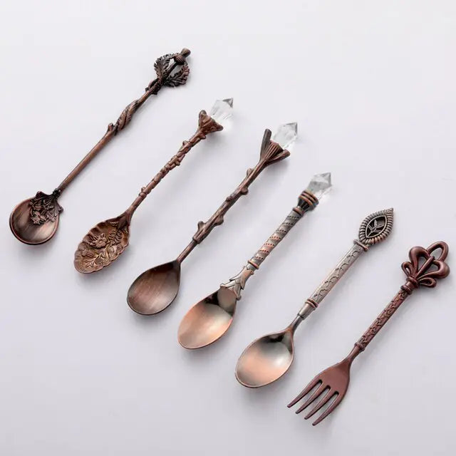 Vintage Dessert Royal Style Cutlery Set Fair Prices Online