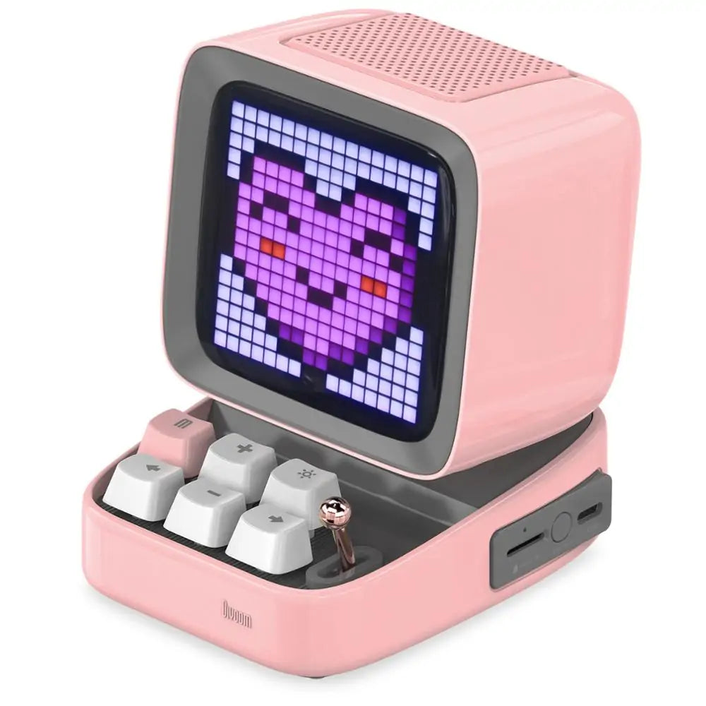 Retro Pixel Art Bluetooth Speaker and Alarm Clock Fair Prices Online