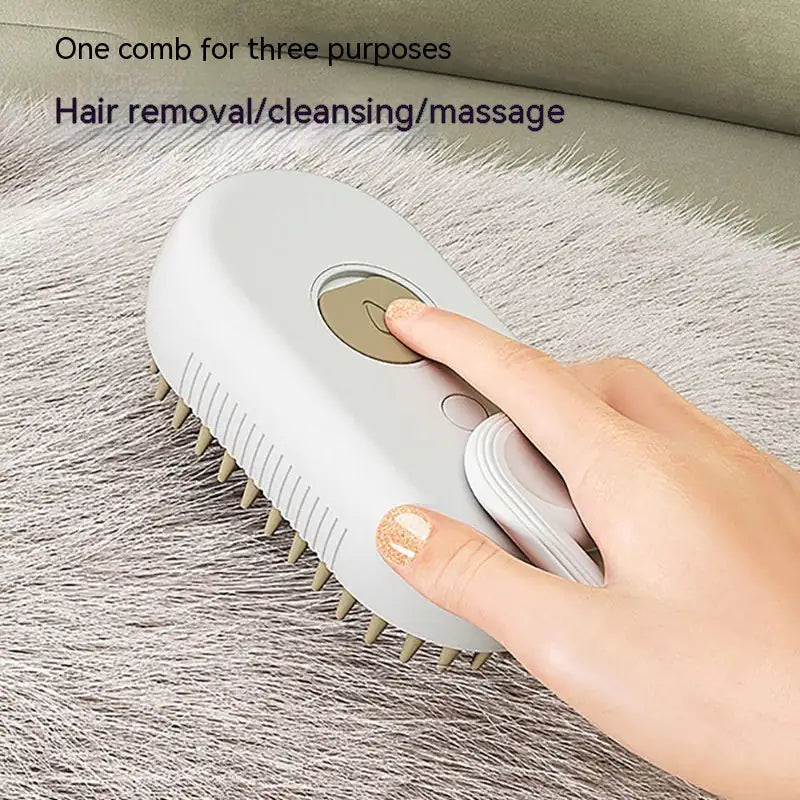 Cat Steam Brush Steamy Dog Brush 3 In 1 Electric Spray Cat Hair Brushes For Massage Pet Grooming Comb Hair Removal Combs Pet Products Fair Prices Online