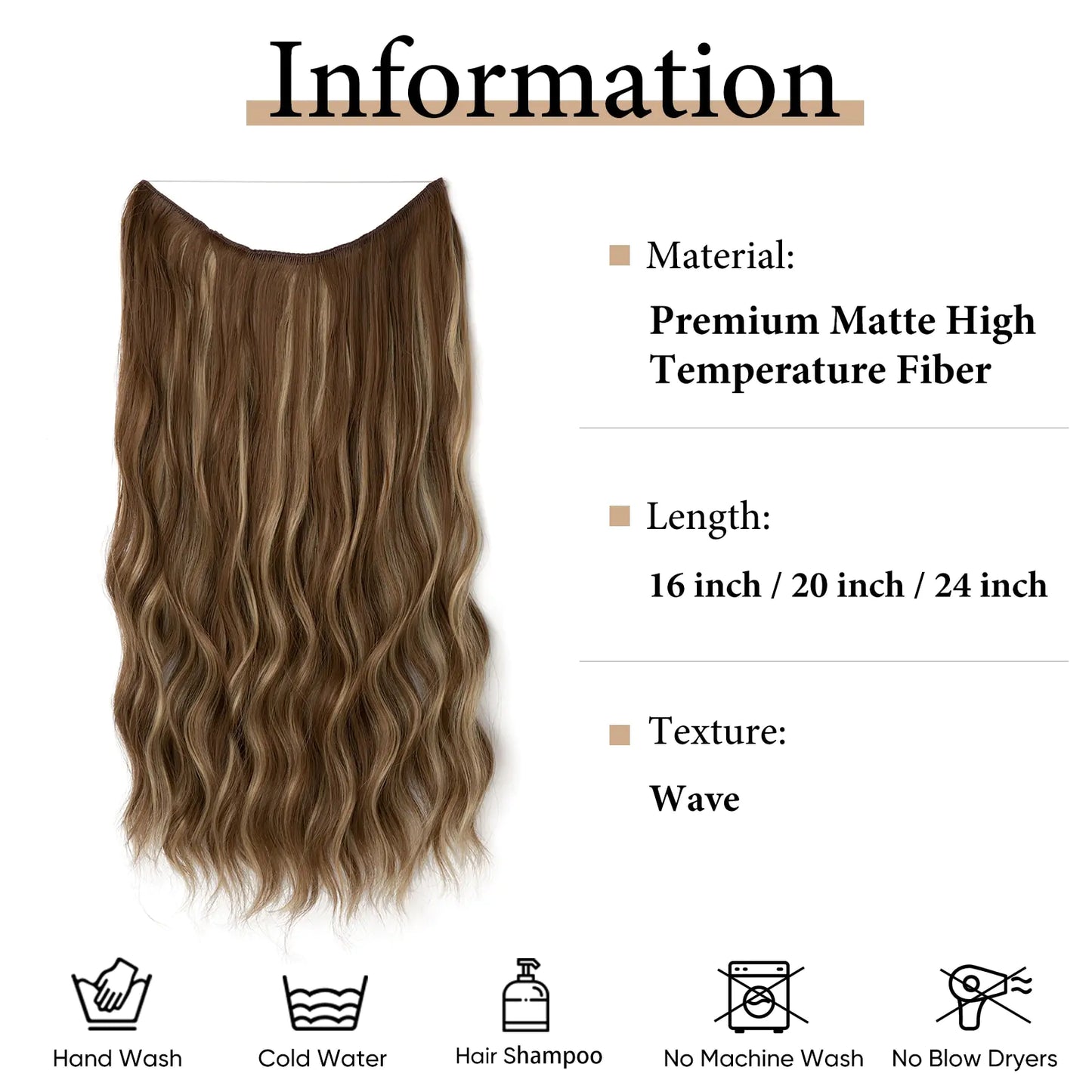 Synthetic Wave Hair Extensions Fair Prices Online