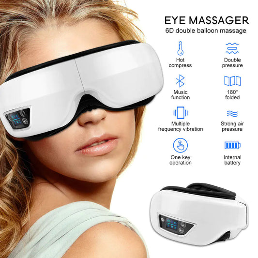 Electric Vibration Bluetooth Eye Massager Fair Prices Online