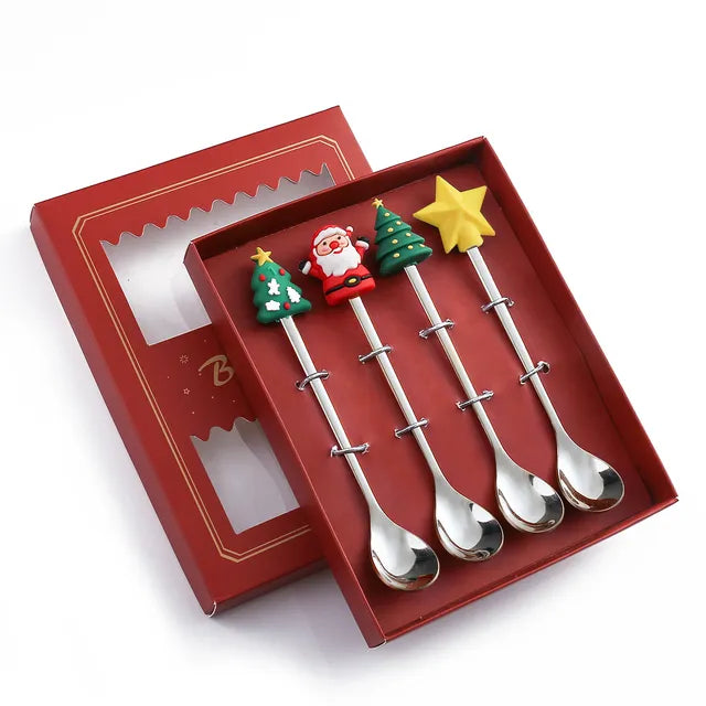 Christmas Cutlery Set: Festive Spoon and Fork Fair Prices Online