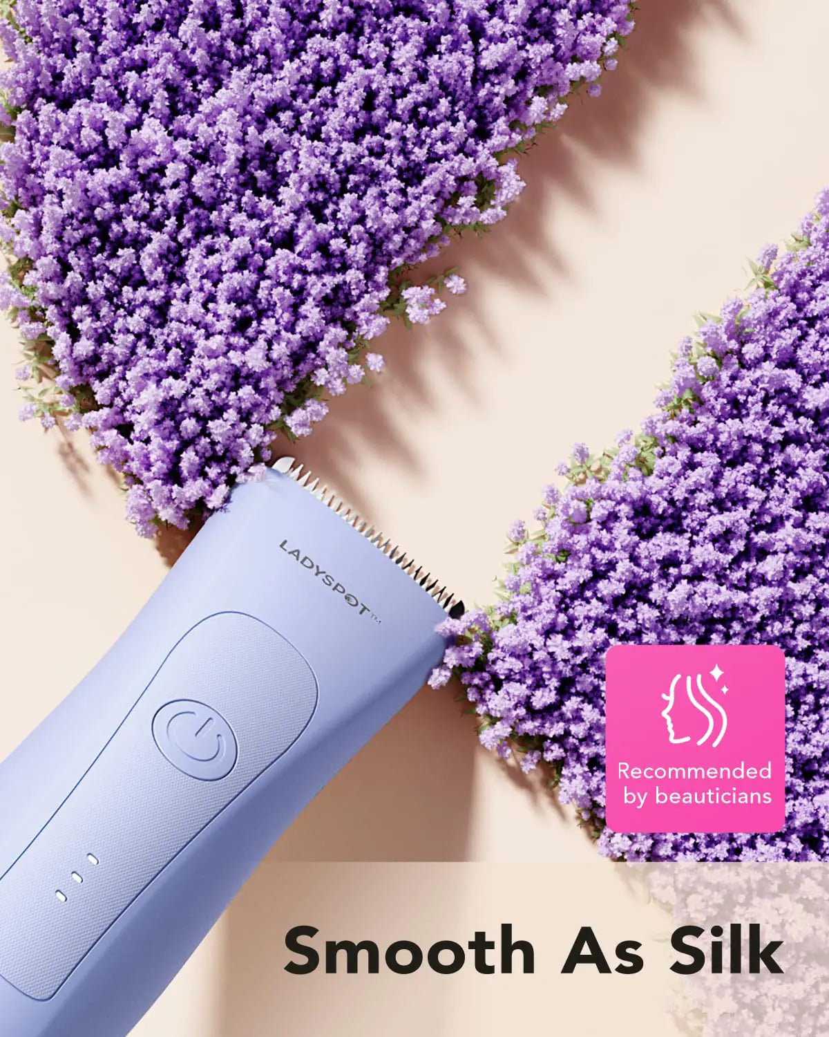 Bikini Trimmer for Women, Pubic Hair Trimmer Women -Electric Body Hair Trimmer Shaver Razor for Women's Body Groomer,LADYSPOT™ Replaceable Hypoallergenic Ceramic Blade,Wet/Dry(Purple Women Version) Purple Fair Prices Online