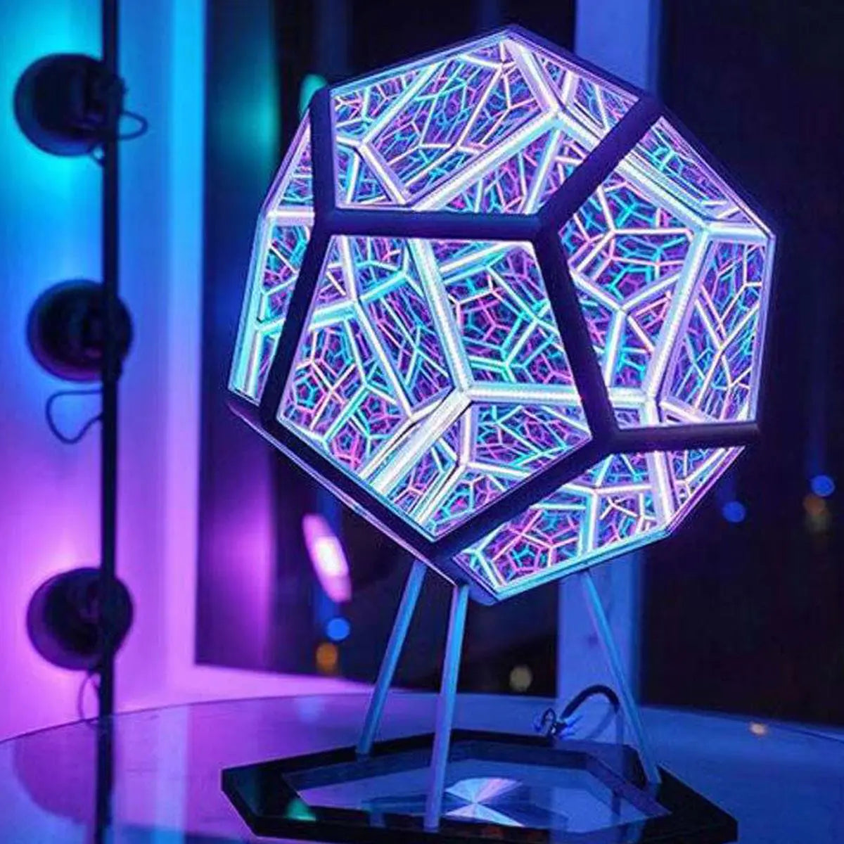 Infinite Dodecahedron Color Art Light Fair Prices Online